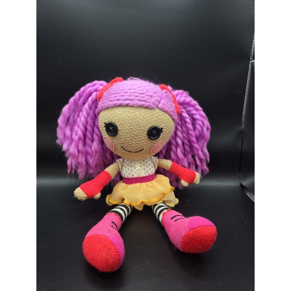 Lalaloopsy Super Silly Party Peanut Big Top Circus 10in Crochet Yarn Doll
